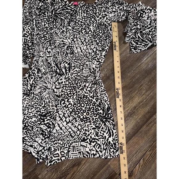 Lilly Pulitzer Preppy Designer Classic Lula Ruffle Romper Small - Picture 3 of 12